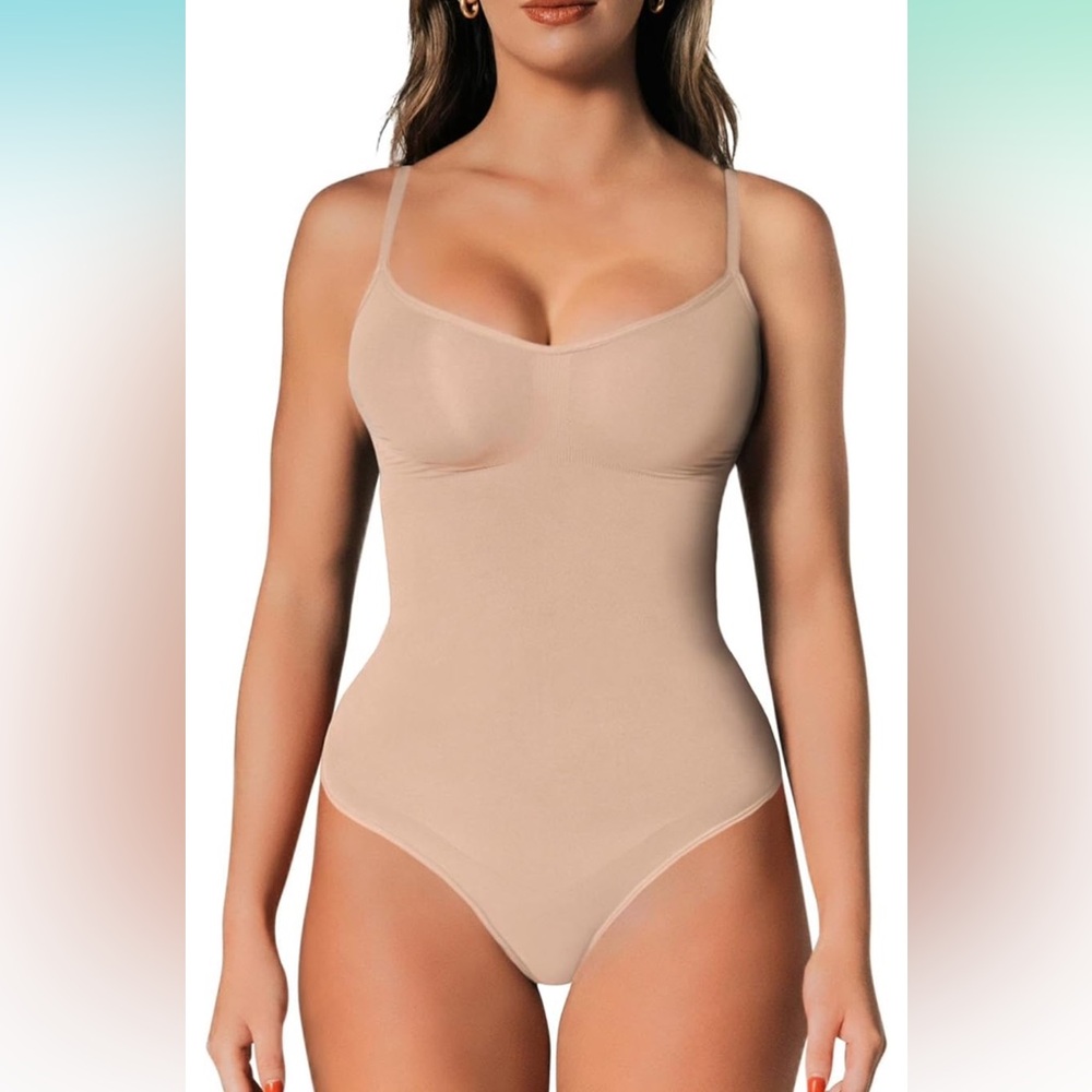 BNWT- Slimming bodysuit nude